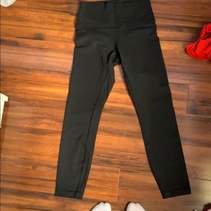 Lululemon blacks leggings size 6 lightly used